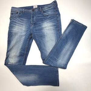 CHASIN Crown Slim Jeans 36x36 Medium Wash Tapered Denim‎